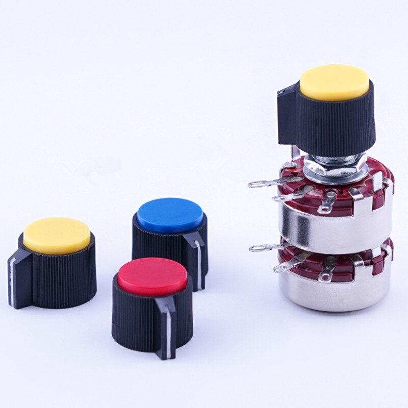 6 Pcs Draaiknop 6 Mm Fit As Insert Diameter 19X16 Mm Encoder Controle Knop