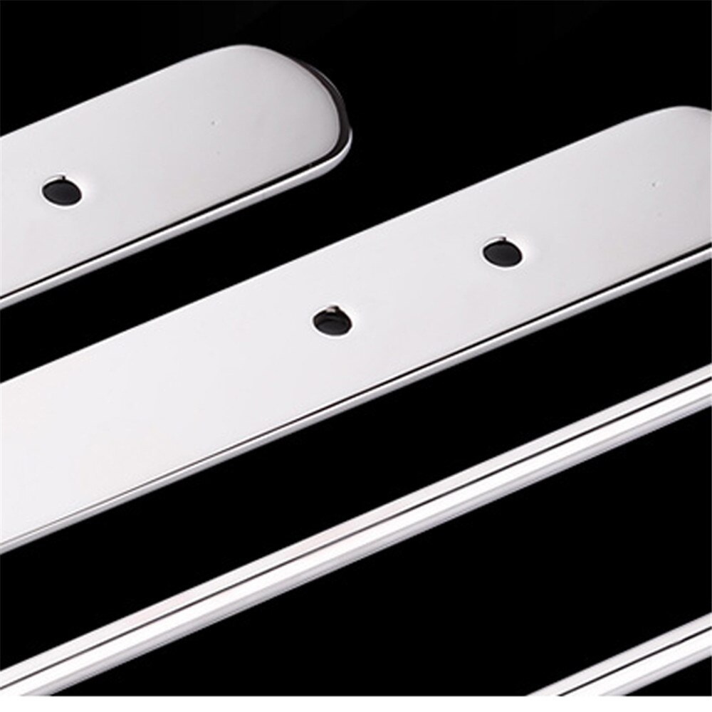 Three Layers Modern Towel Bar Brief SUS 304 Stainless Steel Polished Surface Bathroom Towel Rack Wall Mounted Towel Shelf Holder