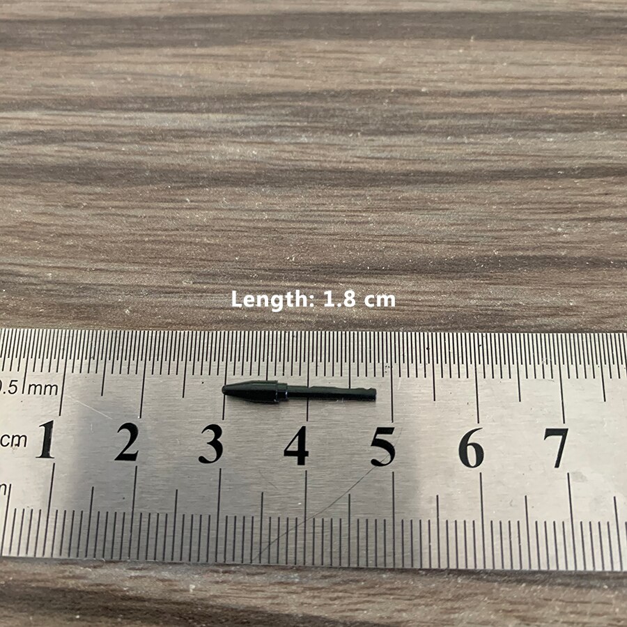 Plumilla negra estándar para HUION UGEE Funtuos Gaomon VIKOO LIJING tabletas Pen (P68/P80), 20 unids/lote