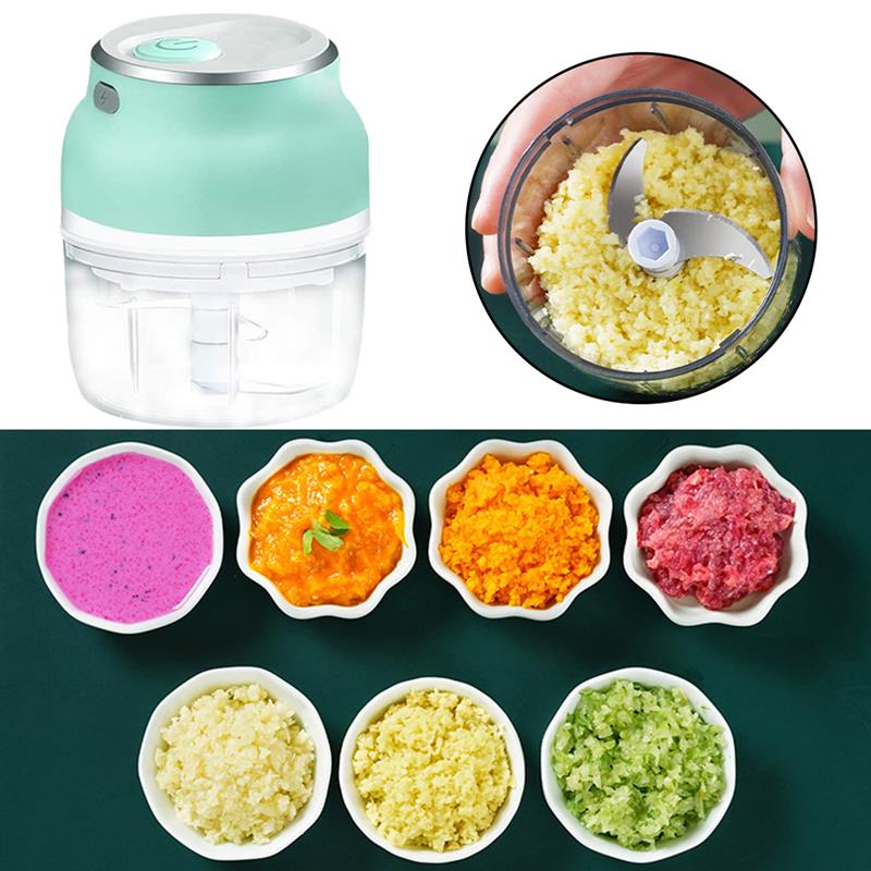 150ml Meat Grinder Electric Food Chopper Mincer Mixer Blender To Chop Meat Slicer Fruit Vegetable Nuts Shredders Onion Chopper