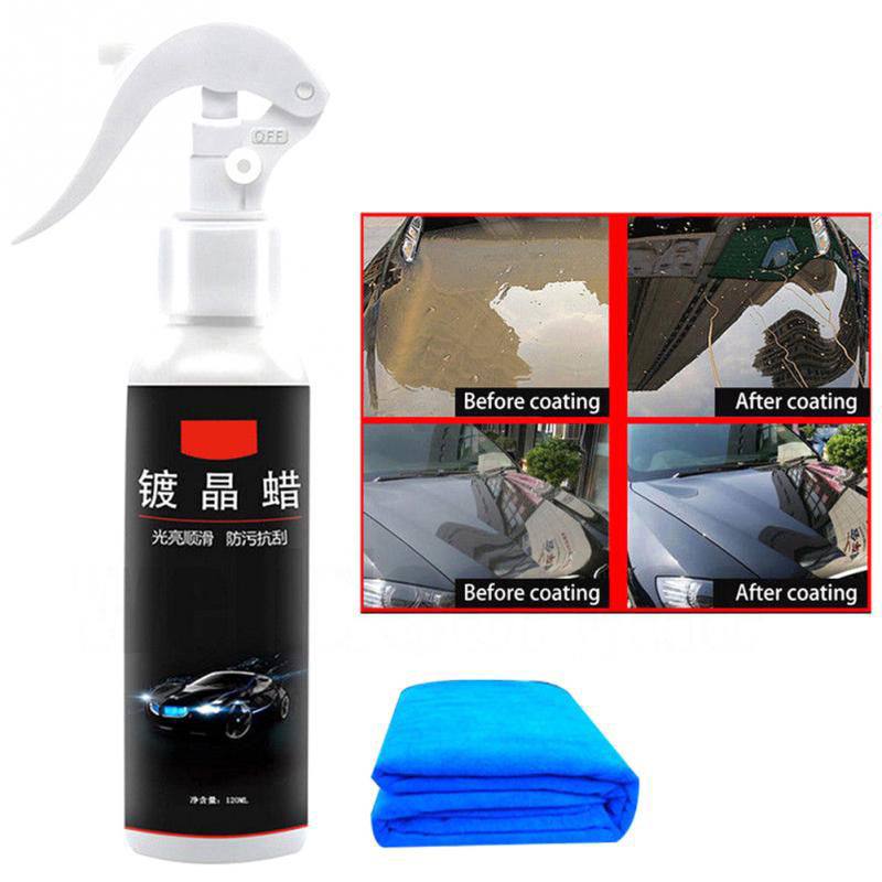 Automotive Coating Agent Car Paint Crystal Waterproof Paint Lacquer Spray Protective Car Paint Care