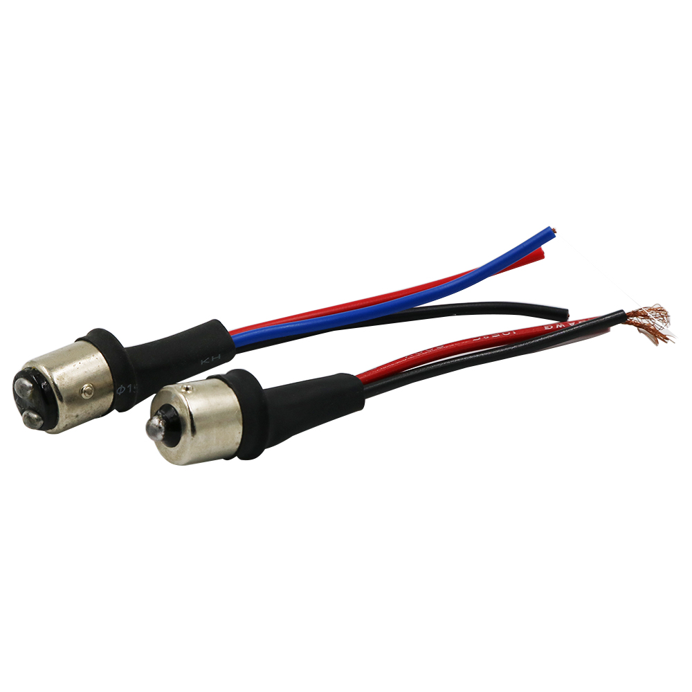 1Pece 1156 1157 Bau15 S 7440 7443 3156 3157 Socket Connector Mannelijke Adapter Voor Auto Led Licht Diy Kabelboom