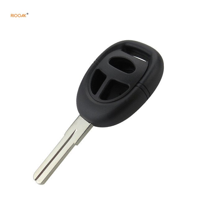 RIOOAK Key Shell For SAAB 3 Button Remote Key Blank Blade Replacement Auto Car Key Case Cover Fob For SAAB Key Shell No Logo