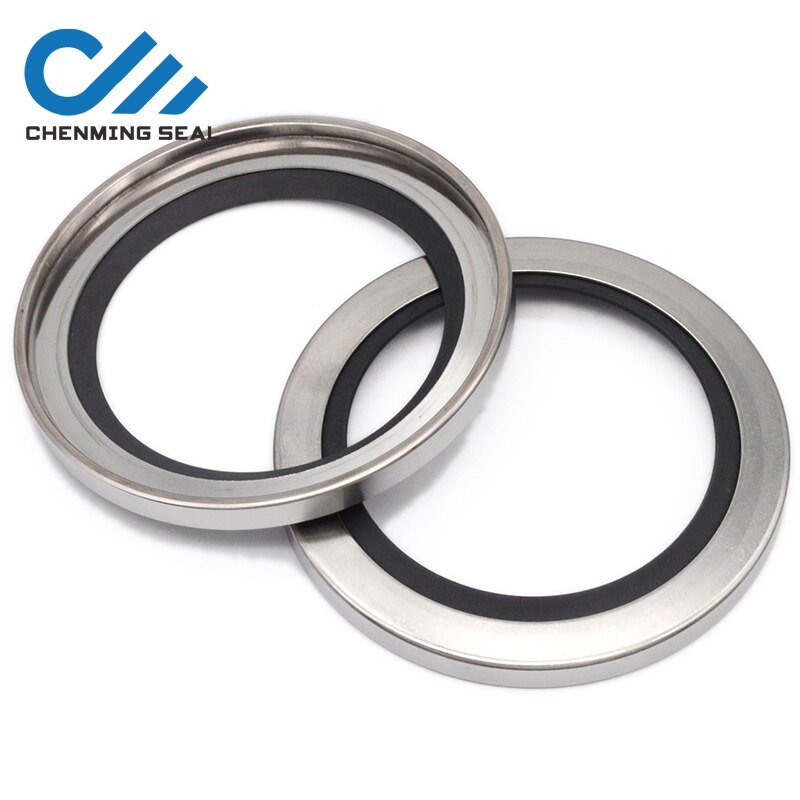 Ceimin 90*120*10 mm ESL Single Lip PTFE Lip Stainless Steel Oil Seal Rotary Shaft Seals for Compressors Vacuum Pumps