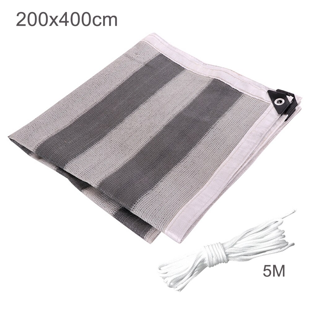HDPE 90% Plants Protecting with 5M Rope Sun Block Garden Netting Mesh for Balcony Garden Villa Backyard Sun-shade Net: A3