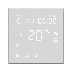 Smart berøringsskærm trådløs temperaturregulator elektrisk rum wifi-termostat: 16a vi