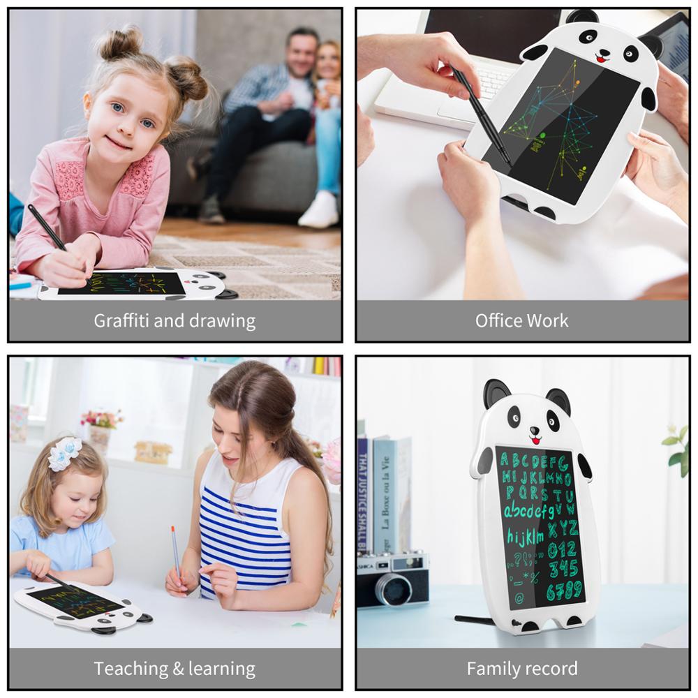 8.5inch Panda LCD Writing Tablet with Pen Digital Drawing Electronic Handwriting Pad Message Graphics Board