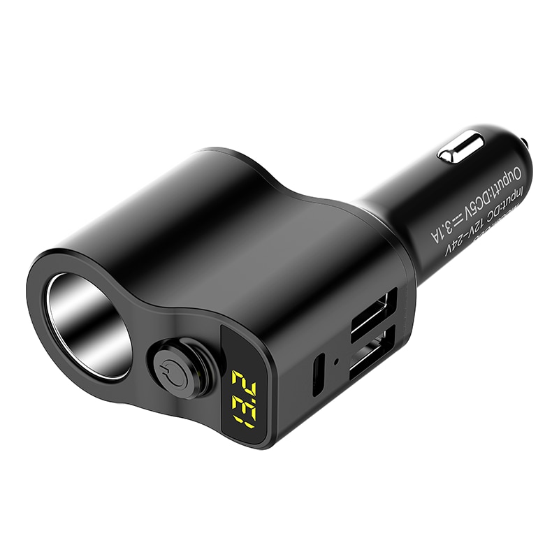 Adaptador de cargador multipuerto para coche, dispositivo de carga rápida de 80 W para Xiaomi Redmi Note 8 Pro, 3,0 USB tipo C, Iphone 11: Default Title