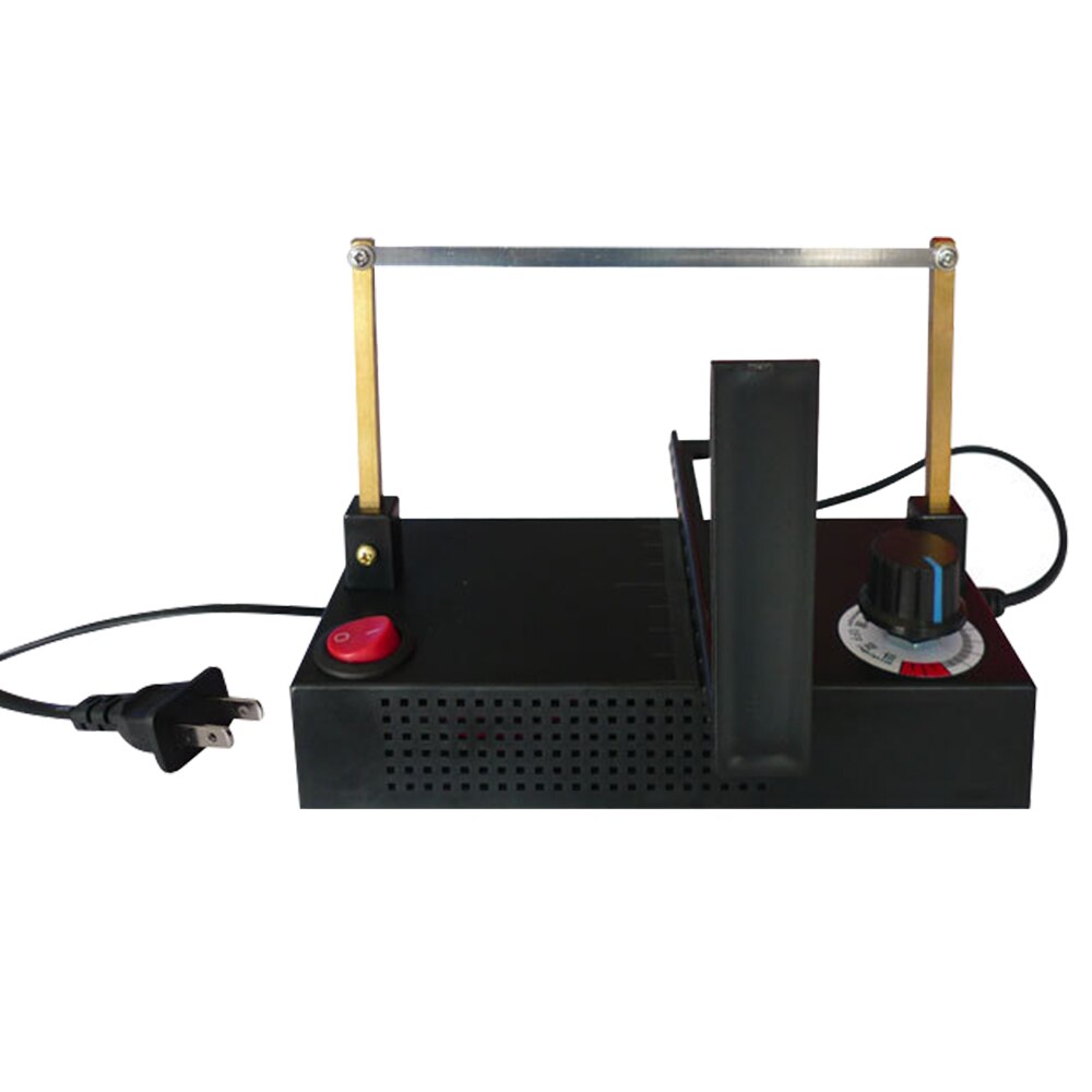 220V CN plug die cutting machine Mini manual electric heating cutting machine for die cutting ribbon lace braid: Cutter