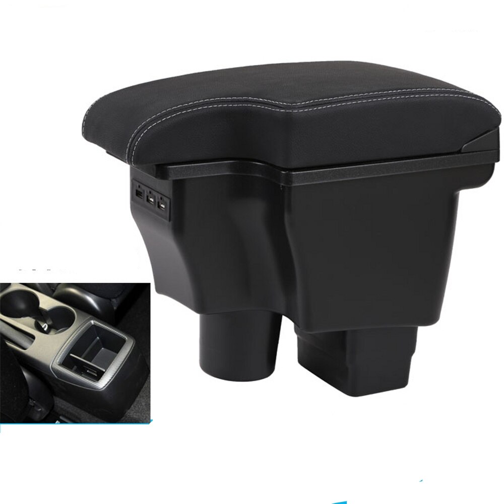 Pour Mazda 2 skyactiv version cx3 CX-3 accoudoir boîte centrale magasin contenu boîte avec USB cx 3 accoudoirs boîte cx3