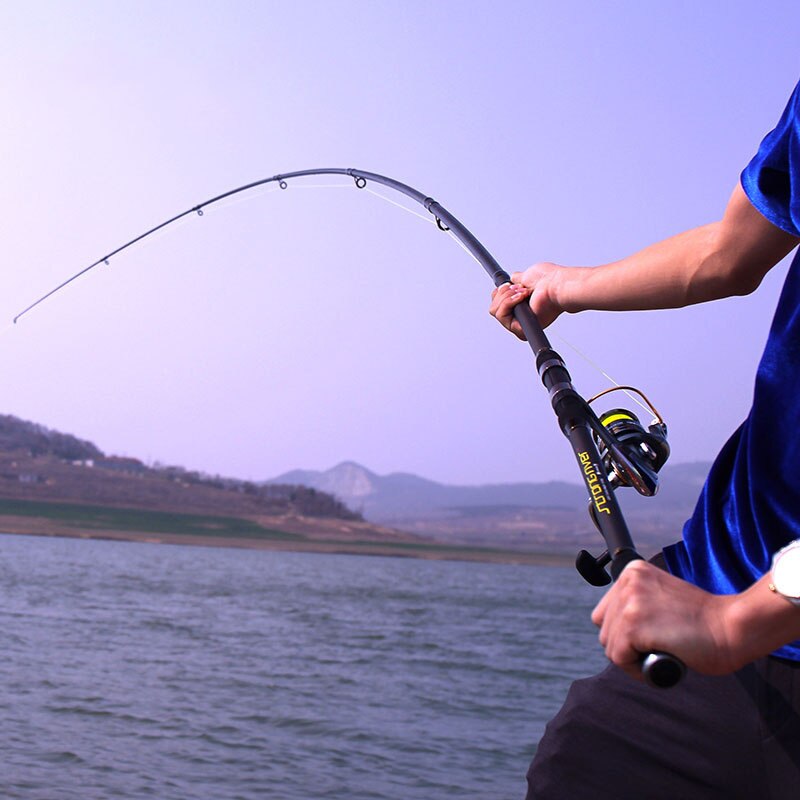 2.1M 2.4M 3M 3.6M 4.2M 5.4M Baitcasting Rod Casting Spinning Fishing Rod Carbon Fishing Rod 5m Telescopic A467