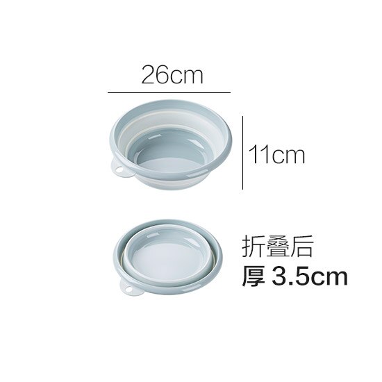 Portable Folding Bucket Foldable Basin Tourism Outdoor Folding Bucket Fishing Camping Car Wash Bucket Outdoor MJ829: blue S