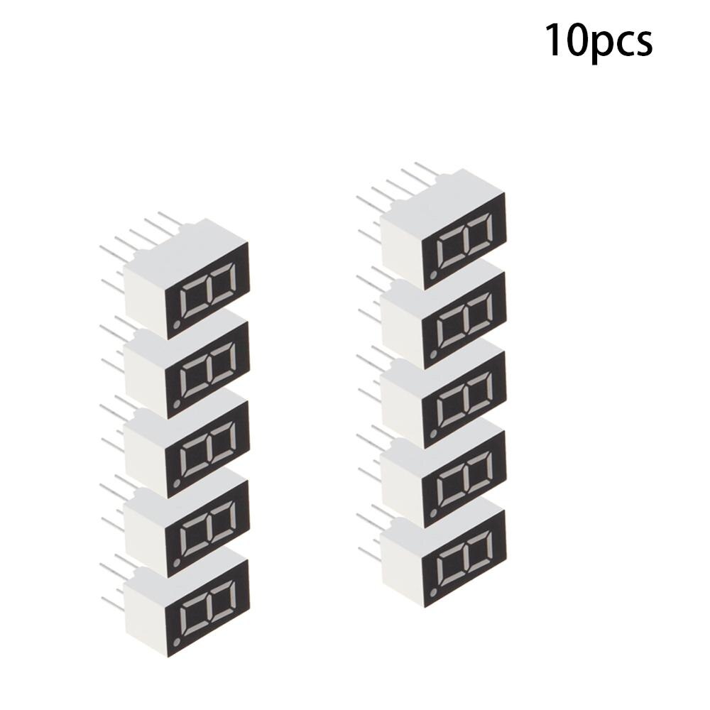 1 ~ 20 Pcs 1 Bit Common Cathode/Anode Led Display Digitale Buis 10 Pins 7 Segment 2V 20mA Rode Led Segment Displays: 3161BS x10pcs
