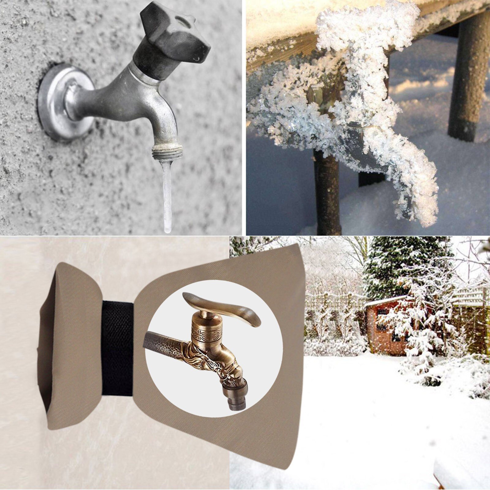 1PC Wasserhahn Abdeckung Wasserhahn Einfrieren ... – Grandado
