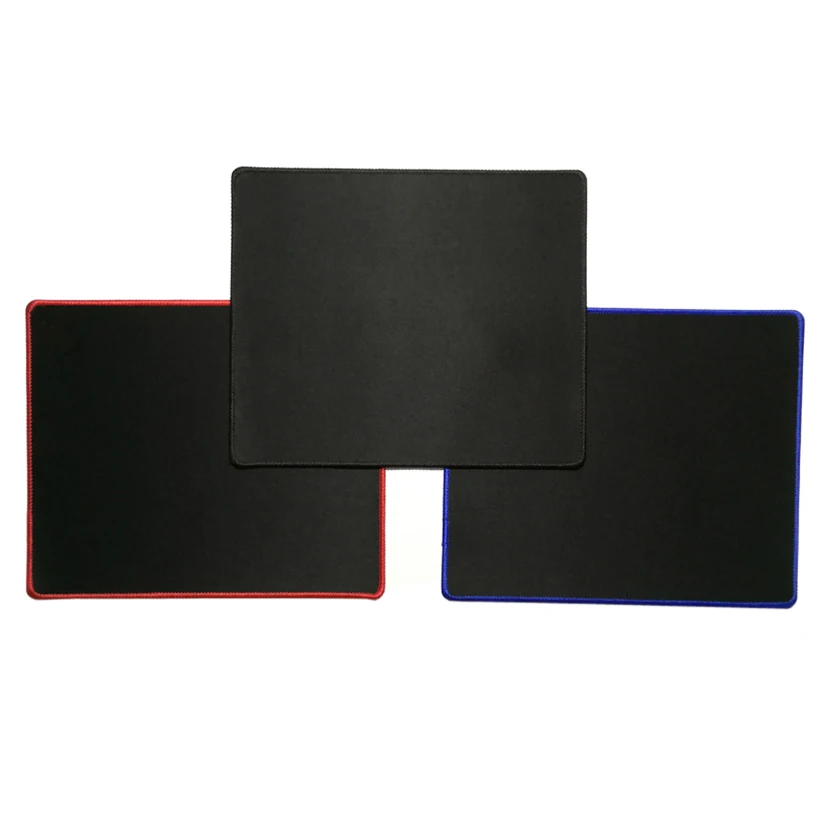 1pc Eenvoudige Effen Kleur PU Lederen Muismat Antislip Waterdicht 30*25cm Muismat Schoolbenodigdheden Kantooraccessoires Bureauset