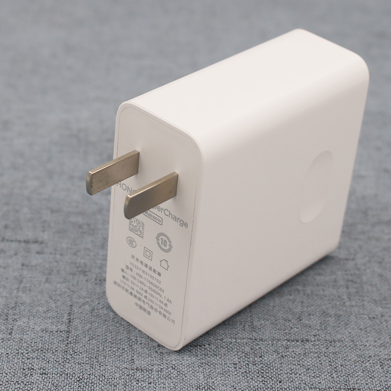 Originele Honor 100W Super Charger Adapter 6A Usb Type C Kabel Voor Honor 50 60 Pro Se Magic 3 huawei Mate 40 30 P50 Nova 8 9 Pro: US Charger Only