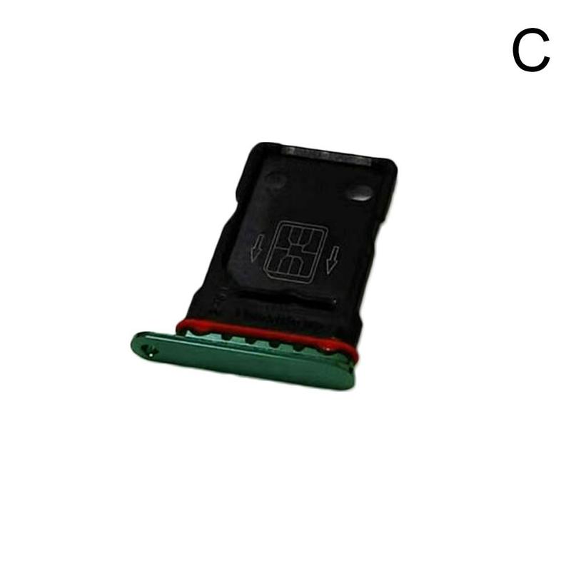 1PC SIM Card Tray Slot Holder adattatore Micro Sim Holder per Oneplus 9 Pro supporto SIM per telefono cellulare: green