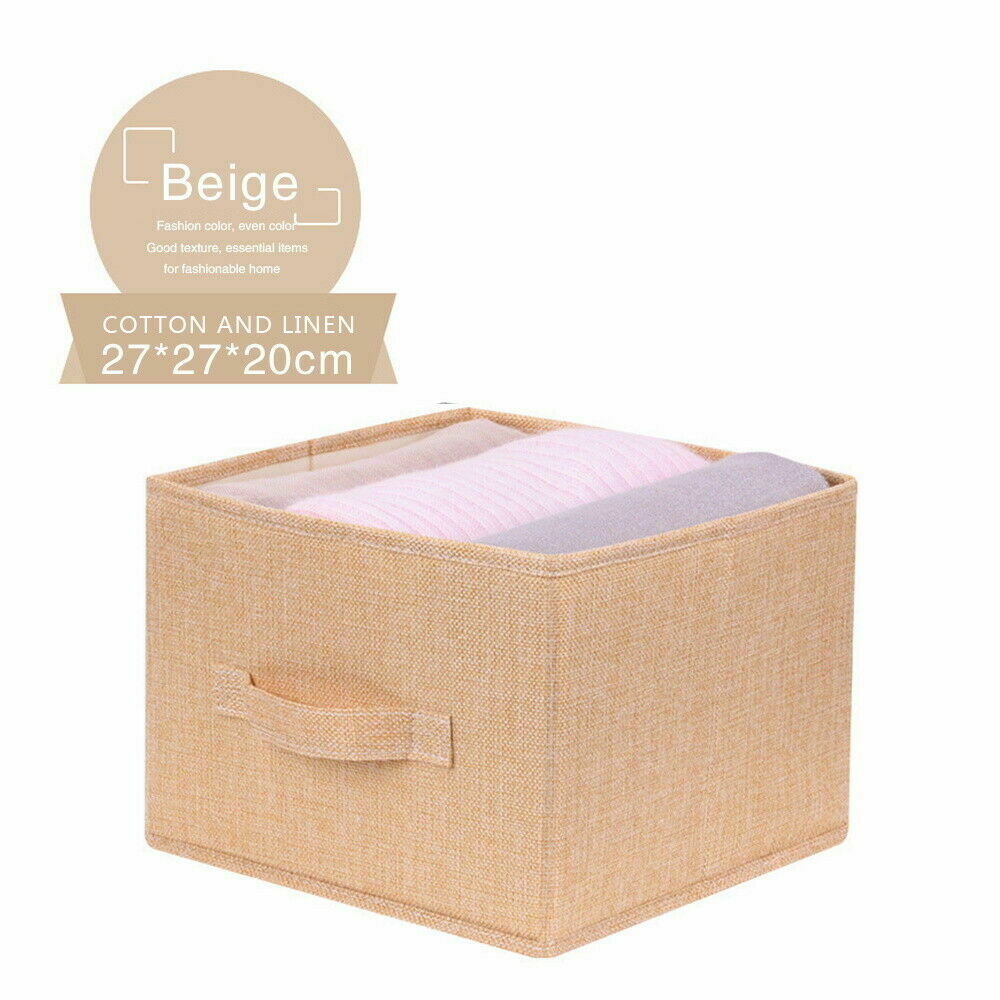 Cotton Closet Wardrobe Cabinet Organizer Hanging Pocket Drawer Clothes Storage Clothing Home Organization: 8