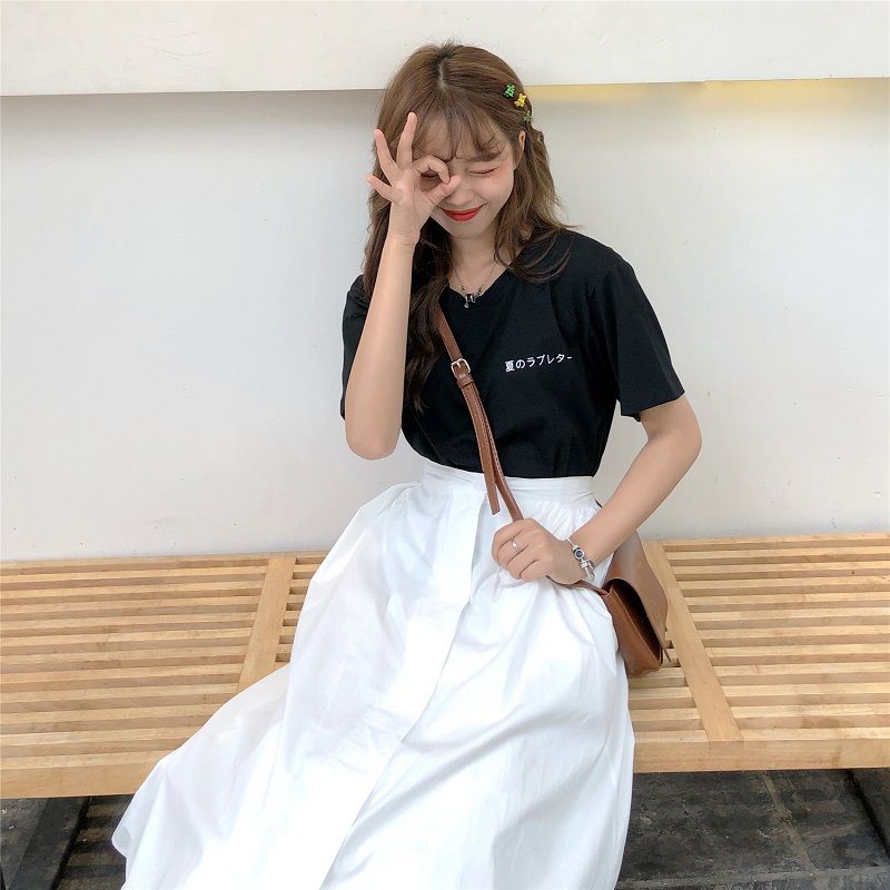 cute korean white dress Korean Women Princess White Chiffon Long Sleeve Ruffle Dress Holiday Beach Dress