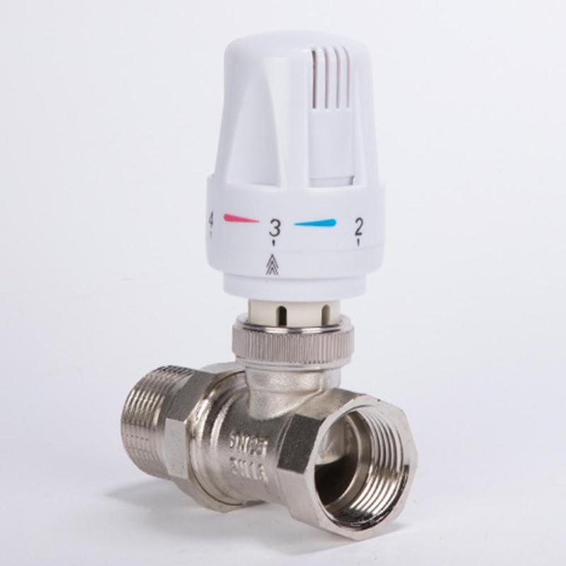 ABS Automatic Valve Caps Thermostatic Radiator Pneumatic Temperature Control Valve Floor Heating System Remote Controller