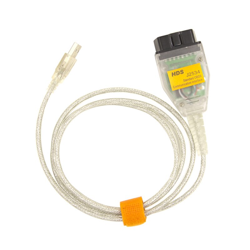 Hds  j2534 usb -kabel til honda obd 2 mini vci interface  j2534 diagnosekabel til toyota lexus scion tis techstream