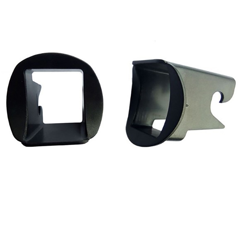 ¡Nueva guía de pestillo de 2 piezas! Asientos de seguridad para niños y pasajeros, interfaz General Isofix, guía de pestillo de cinturón (ISOFIX), piezas de asiento de coche: black