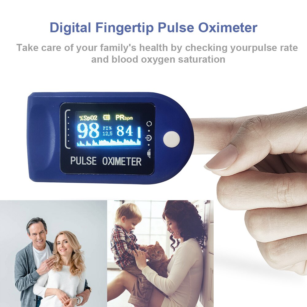 Digitaalinen sormenpään pulssioksimetri oled näyttö veren happitaso spo 2 sormen oksimetri anturi kylläisyys sormenpään monitori mittari