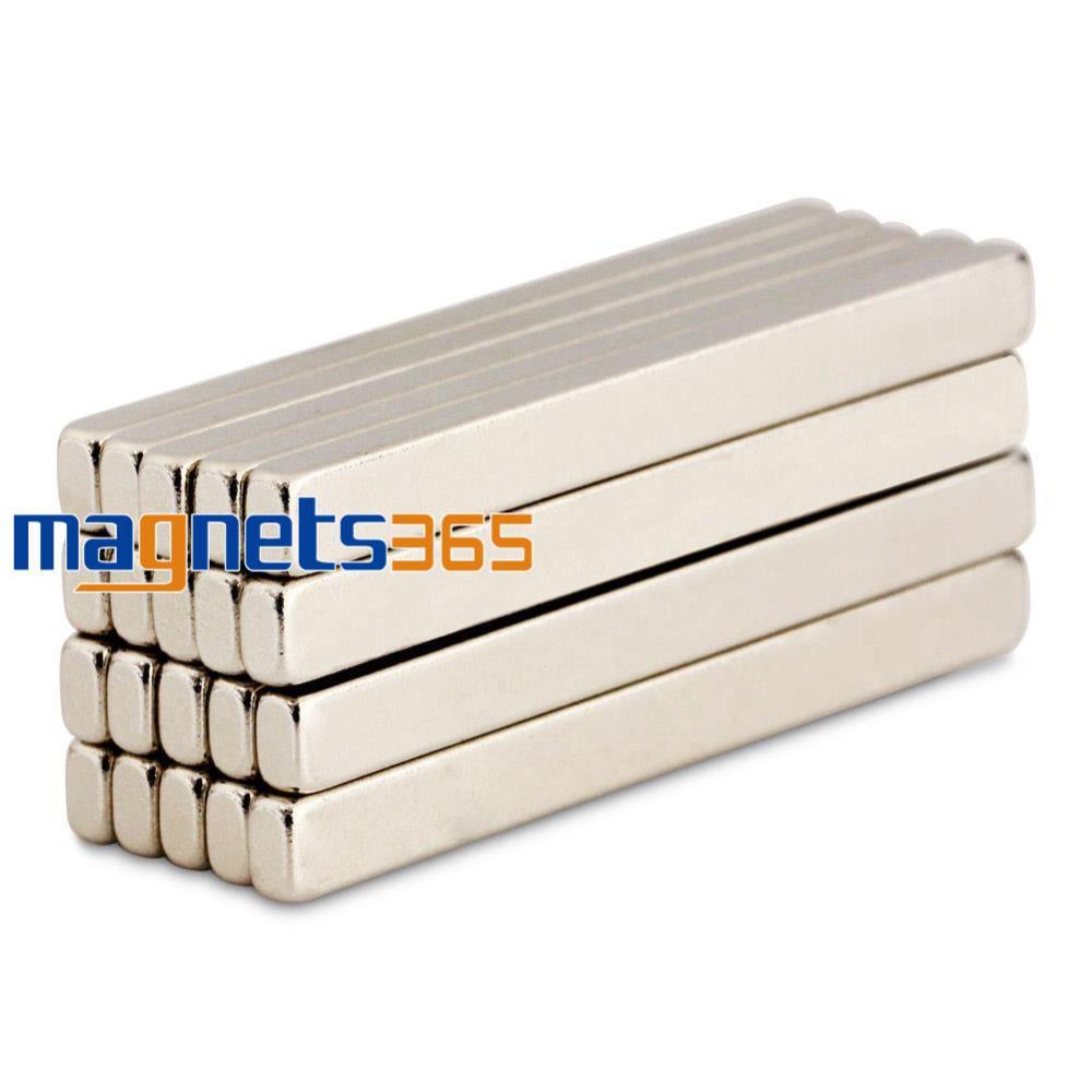 OMO Magnetics 5 stks N50 Sterke Strip Magneten Blok Cuboid 50mm x 5mm x 3mm Zeldzame Aarde Neodymium