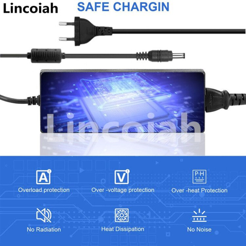 AC 100-240V to DC 12V 4A Power Supply Adapter Charger Transformer 12 V Volt Converter for Mini Hi-Fi Bluetooth Power Amplifier