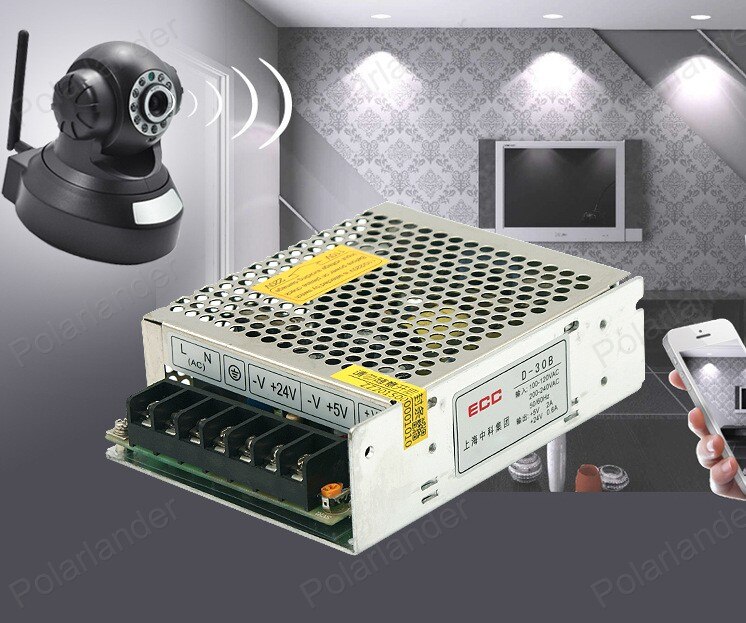 AC/DC 12V 30W Secure simple operation dual output power supply Lighting Transformer LED strip power supply Drive