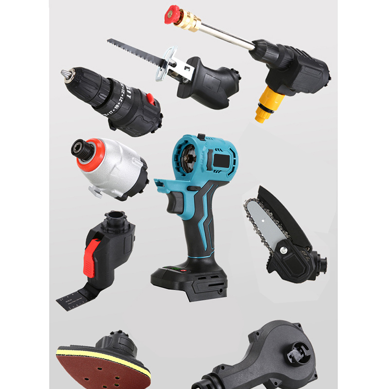 Brushless Multitool Electric Screwdriver Multifunctional Tool Set Electric Drill Reciprocating Saw Tool For Makita No Battery
