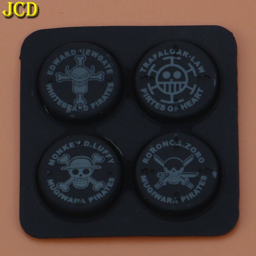 JCD Silicone Joystick cappuccio di Protezione Per Nintend Interruttore NS Rocker di Un Pezzo Corona Joystick Grip Pulsante Tappi di Copertura Della Pelle: P