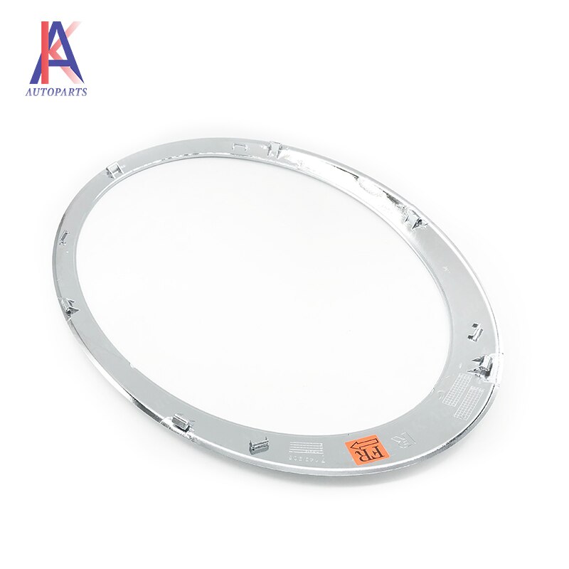 Chrome Koplamp Trim Ring Set Voor Mini Cooper R55 R57 R58 R59 2007 Links En Rechts