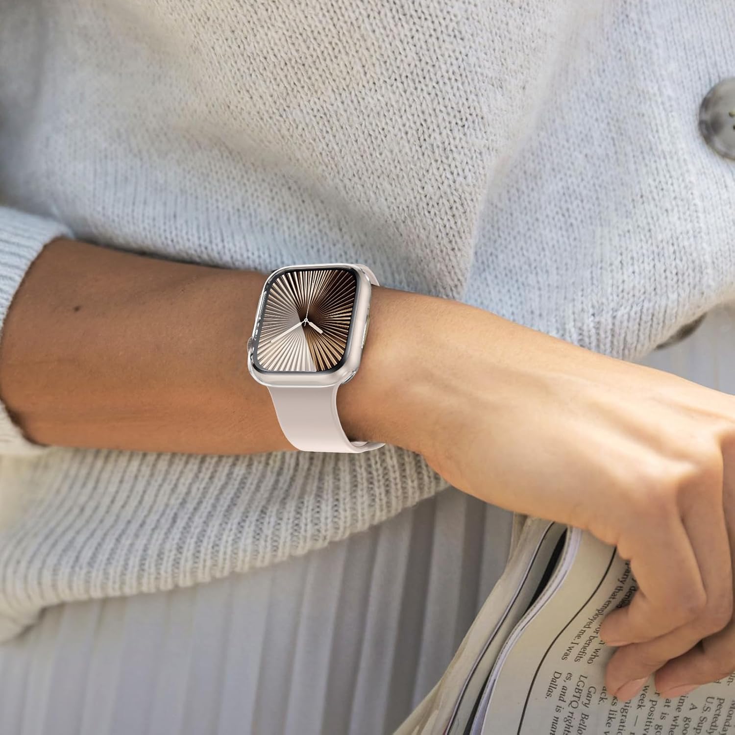 Protecteur d'écran pour Apple Watch, coque TPU, pare-chocs, accessoires iWatch, série 10, 9, 8, 7, SE 6, 46mm, 42mm, 41mm, 45mm, 40mm, 44mm, 38mm