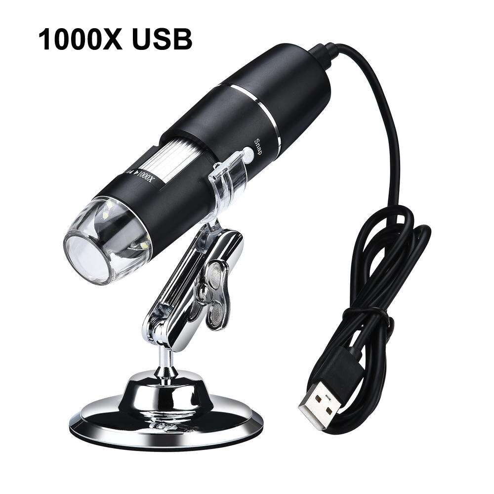 1000/1600x wifi usb mikroskop håndholdt digital elektronisk stereo usb kamera endoskop mikroskop 8 leds forstørrelsesglas til telefon pc: 1000x usb