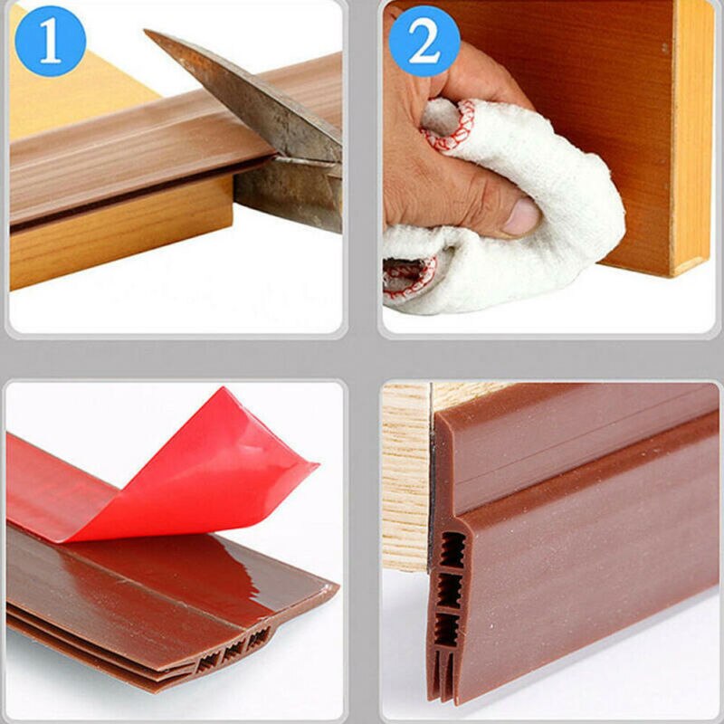 Draft Stopper Interior Air Door Stops Under Door Bottom Guard Stopper