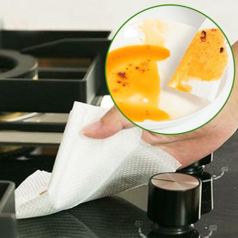 3 Packs of Absorbent Paper Towels Kitchen Oil-Free Paper Towels Commercial Toilet Paper Toilet Paper Towels Household Paper Towe