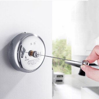 3M Portable Stainless Steel Retractable Clothesline Indoor Outdoor Laundry Hanger Clothes Clothes Drying Rack Rope WJ901