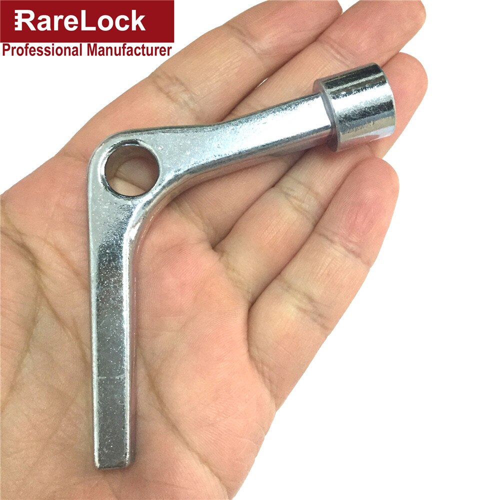 Rarelock Speciale Driehoek Key Zinklegering voor Trein Kabinet Lock Cam Sloten c