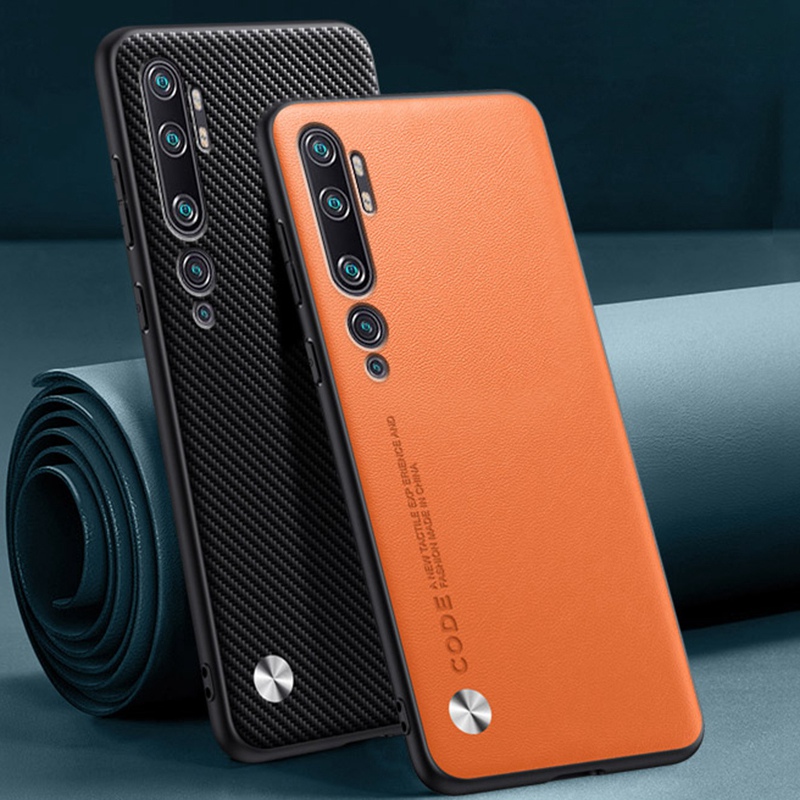 Ylellinen pu-nahkakotelo xiaomi mi note 10 pro note 10 -puhelimelle, mattapintainen silikonisuojus xiaomi mi  cc9 pro -puhelimelle