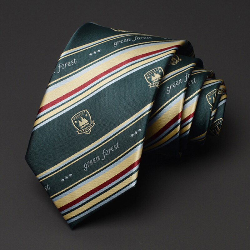 Neue 7CM Gestreiften Krawatten Für Frauen &amp; Männer Business Arbeit Krawatte Casual Student Neck krawatte Mit Box: HZ714