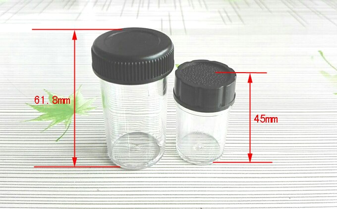 L = 195 ou 185 boîtier d'objectif de Microscope biologique Biomicroscope étui de protection d'objectif achromatique avec taille de montage 20.5mm