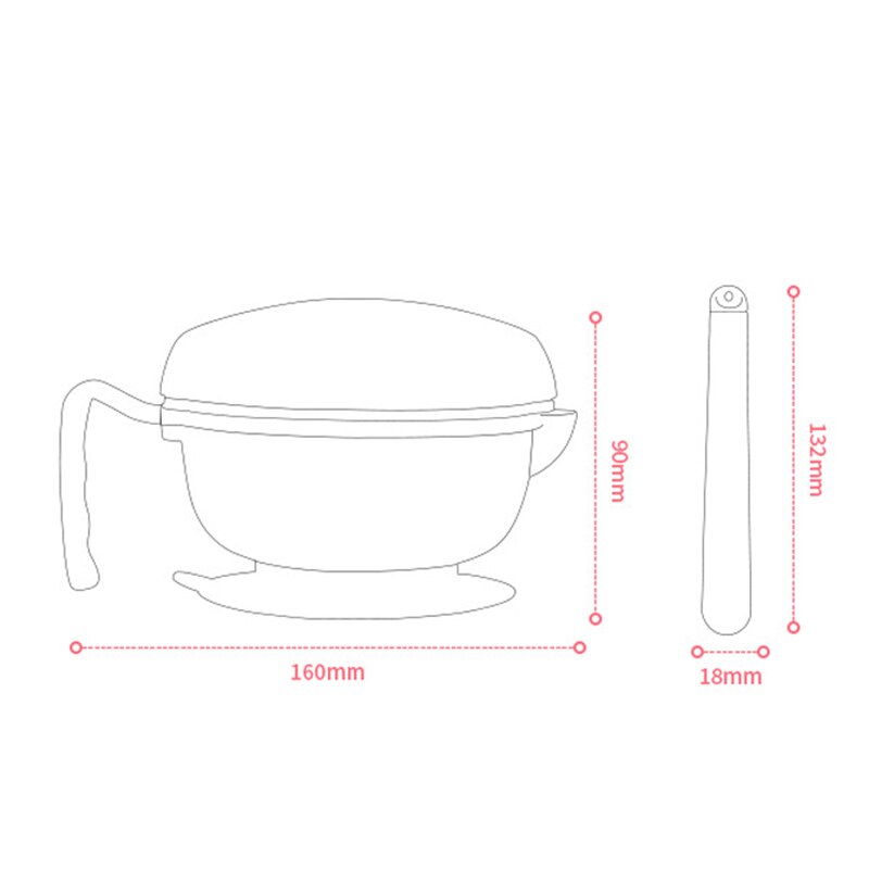 Barnmatskvarn kit färsk frukt mat matare spädbarn matningsrätter malskål multifunktionell matning matkvarnar malverktyg