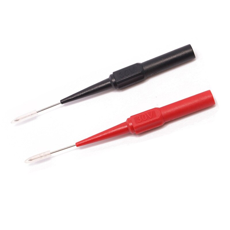 Multimeter Automotive Auto Tester Oscilloscoop Attachment Naald Tester Amperemeter Tips Omgaan Meter Test Leads Probe Professionele: 6  pieces