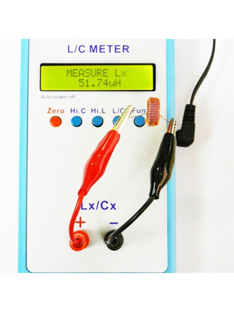 Lc -200a håndholdt lcd digital display kapacitansinduktansmåler lc meter