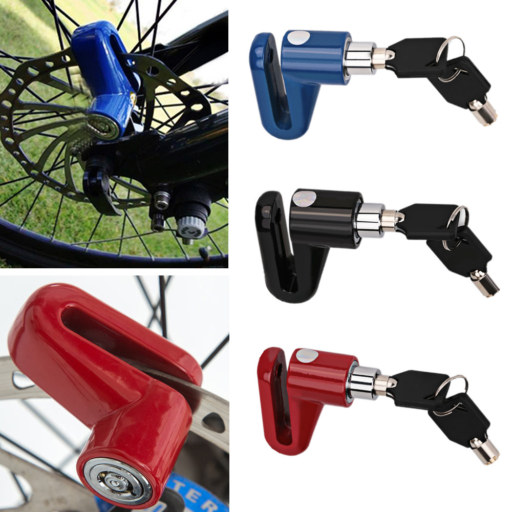 Motorcycle Lock Security Anti Theft Bicycle Motorbike Motorcycle Disc Brake Lock Theft Protection for Scooter Safety Bike Lock