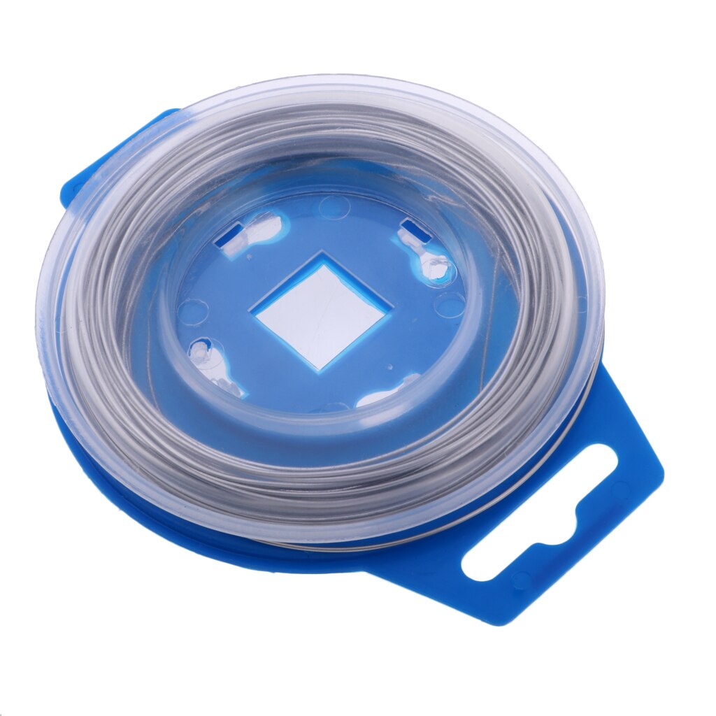 Stainless Steel Wire Safety Locking Tie Roll Spool 0 . 8mmx25 &#39;