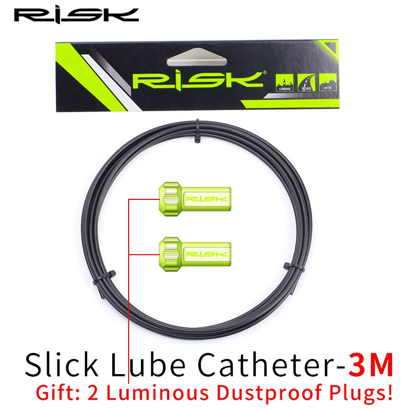 Risico 10 Stks/partij Universele 4 Mm/5 Mm Mtb Racefiets Fiets Brake Shift Kabel Nosed End Cap Lijn/Draad Buis Stofdicht Mouw Aluminium: Slick Lube Catheter