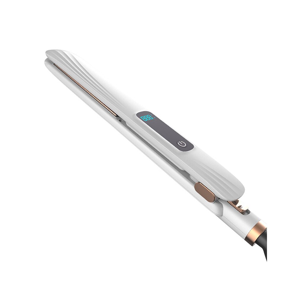 Fer à friser en céramique Tourmaline, plaque chauffante pour cheveux, chauffage rapide, Performance thermique: white / LES USA