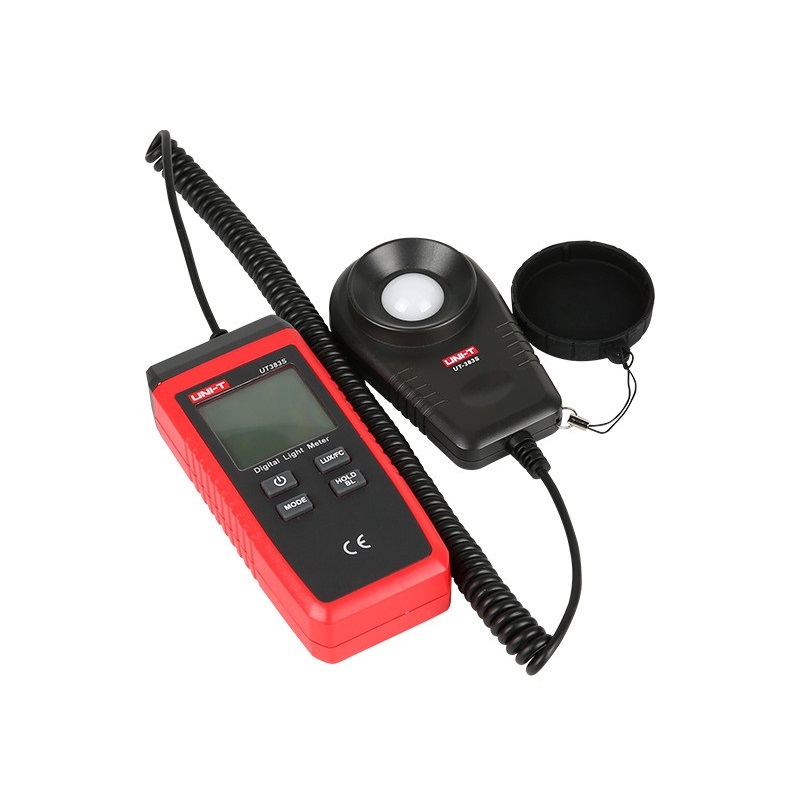 Uni-t digitale lichtmeter luxmeters 199900 lux  ut383s meetbereik  / 1 lux resolutie